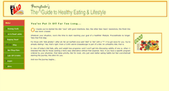 Desktop Screenshot of healthyeatingandlifestyle.org